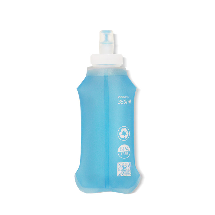 ULTRA GEAR Thể Thao Ngoài Trời Chạy Cầm Tay Mềm Chai Nước Ấm Đun Nước Mềm 350 ml bình nước thể thao cho xe đạp