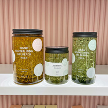 SwanLace Selected Tea Color Crystal Clear Solid Fragrant Beads Toilet Deodorant Fragrant Lavender Air Fresher Aromatic