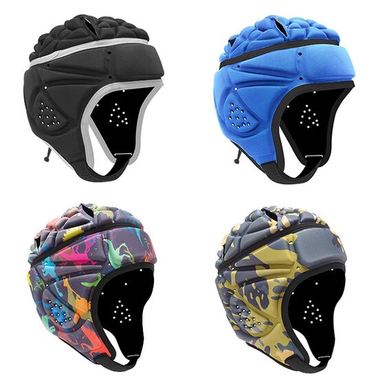 Outdoor sports anti-collision cap, children's football and rugby soft helmet, goalkeeper headgear, basketball adult anti-fall head protection