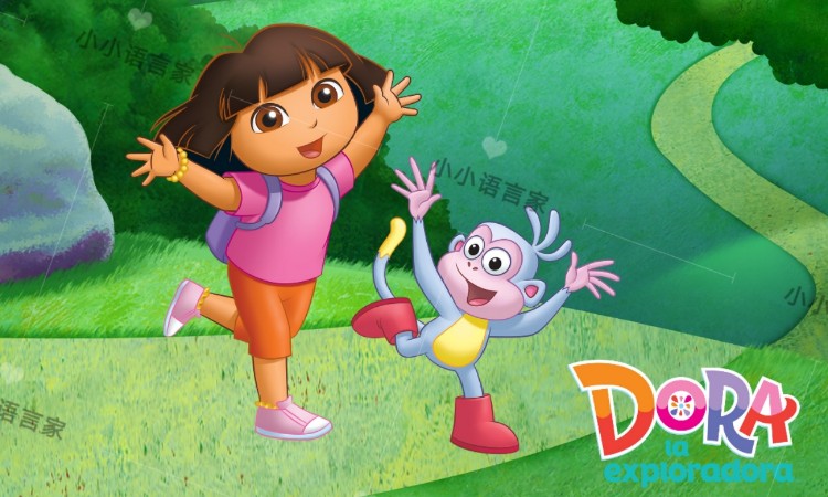 爱冒险的朵拉Dora 幼儿 儿童西班牙语启蒙动画片 少儿西语学习素材