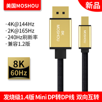 Warcraft fever level 1 4 version mini minidp to DP line lightning notebook monitor Displayport line