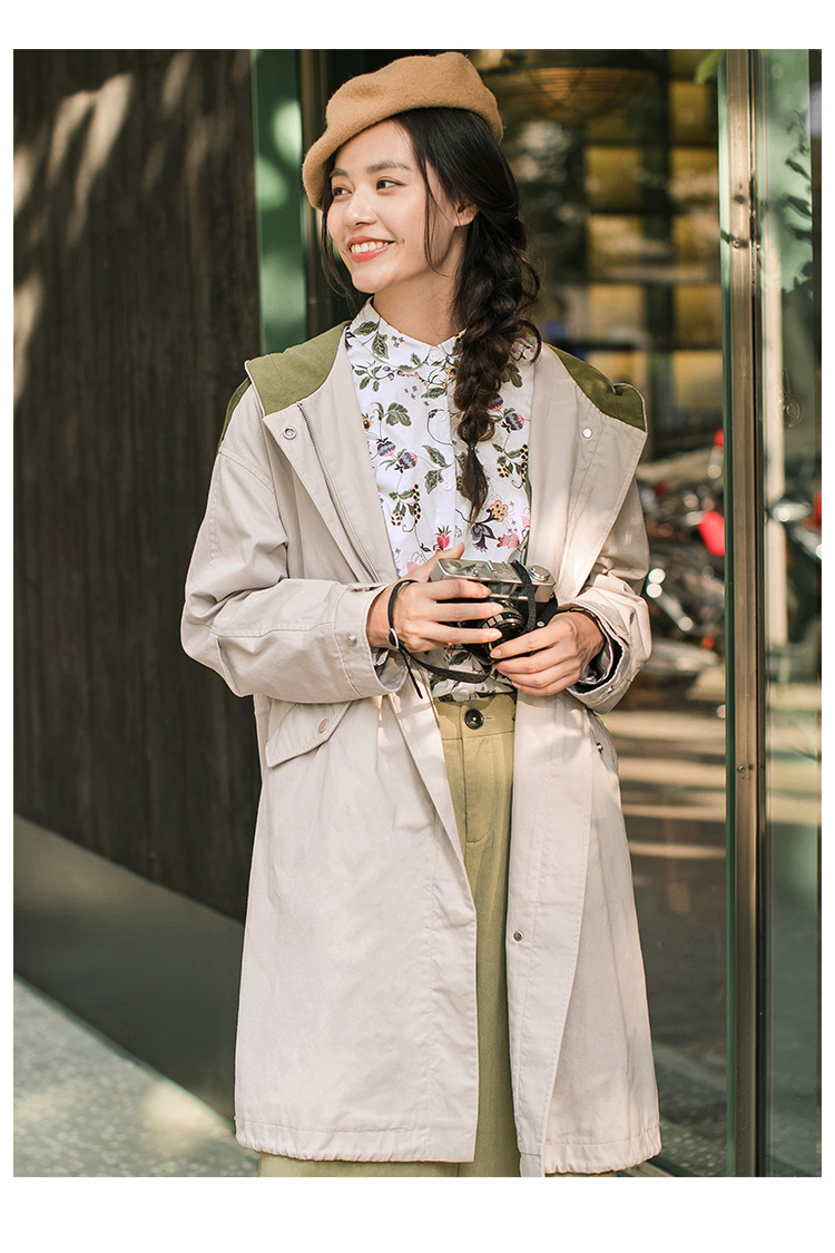 Trench pour femme INMAN   en Coton - Ref 3227259 Image 29