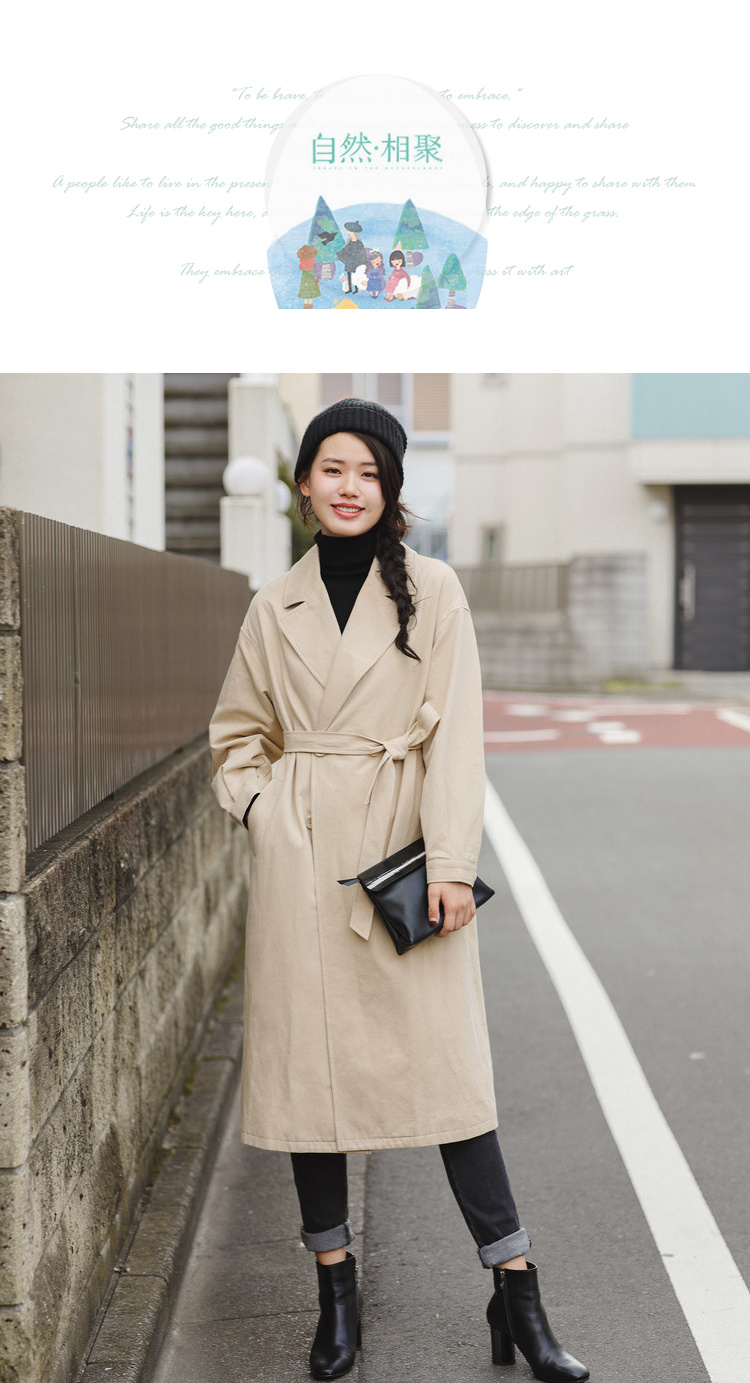 Trench pour femme INMAN   en Coton - Ref 3226919 Image 25