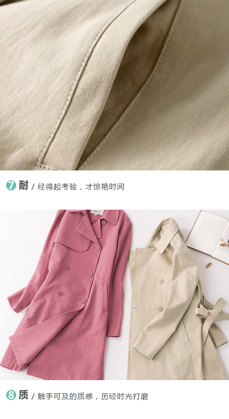 Trench pour femme INMAN   en Coton - Ref 3227220 Image 56