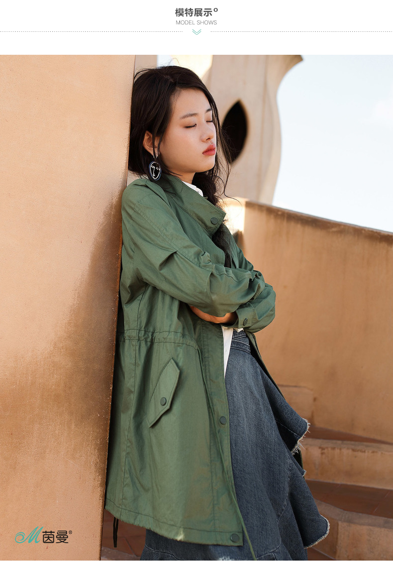 Trench pour femme INMAN   en Coton - Ref 3225967 Image 39