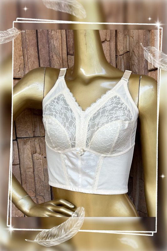 Beauty Salon 10-Hook Wireless Tummy Control Long Bra, Side Breast Reduction, Large Bust Minimizing Lingerie, Long Body Shaping Garment Beauty Salon 10-Hook Wireless Tummy Control Long Bra, Side Breast Reduction, Large Bust Minimizing Lingerie, Long Body Shaping Garment