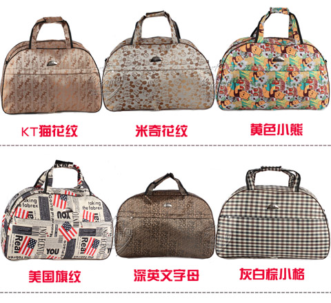 Phiên bản tiếng Hàn của túi du lịch túi hành lý túi du lịch công suất lớn túi vải unisex không thấm nước túi vải - Túi du lịch túi đựng đồ du lịch