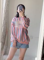 Pure original cotton clothes wide loose version of Haoran brother now boyfriend with the same model