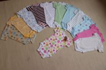 Welfare cotton baby climbing clothes newborn 0 -- 3-6-9-12 Months 3 pieces