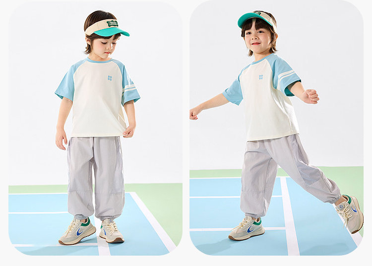 Dudu's Children's Pants Summer Boys' Sports Pants Baby Long Pants Girls' Cargo Pants Children's Clothing Autumn Breathable Type — 40