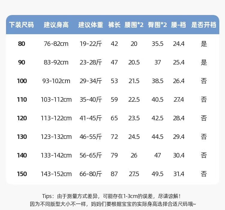 嘟嘟家儿童裤子夏季男童运动裤宝宝长裤女童工装裤童装秋季透气类 — 28