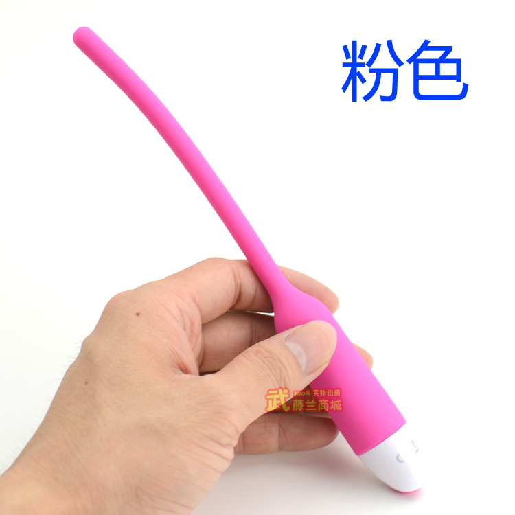 Scandal! Solid silicone vibrator Right! Solid silicone vibrator that