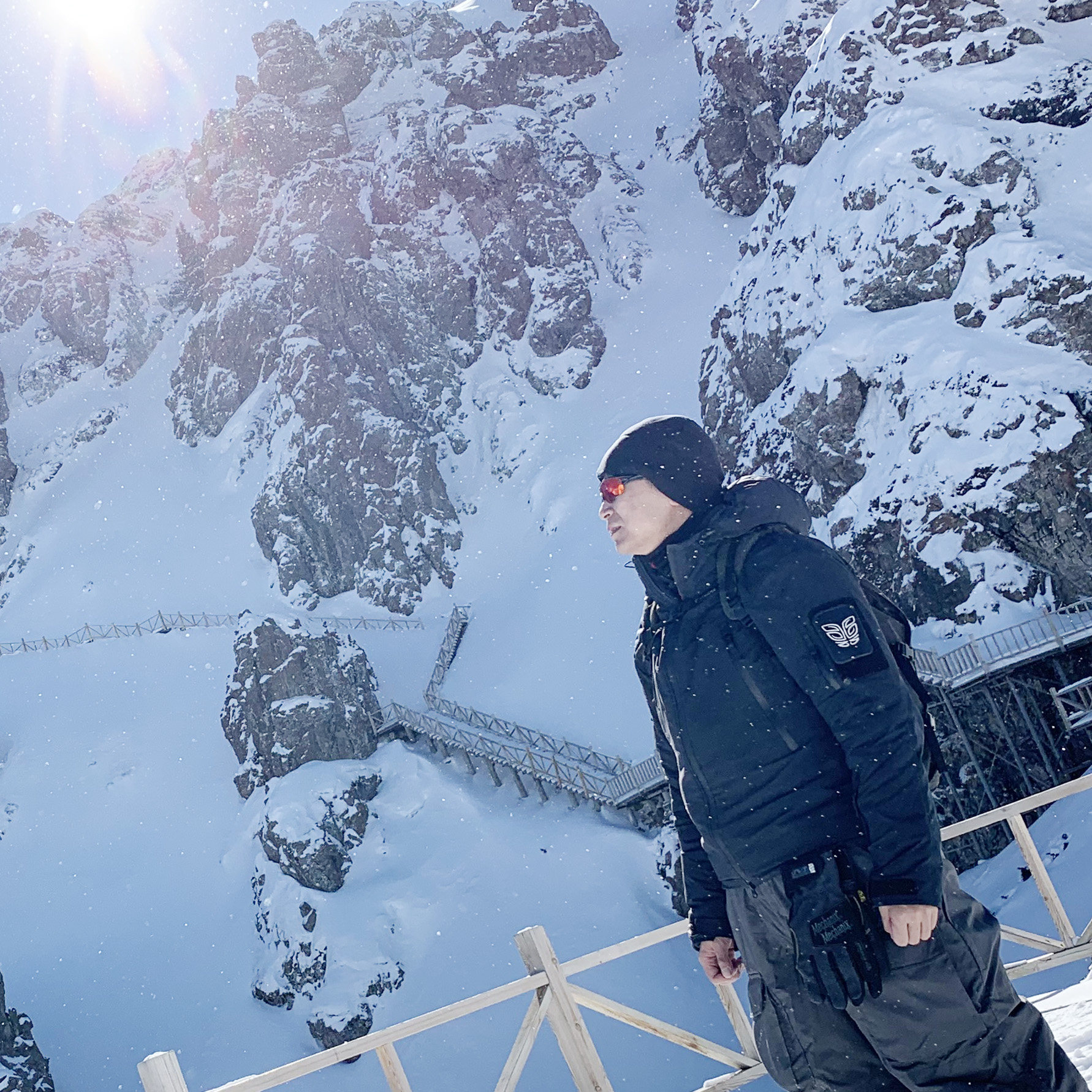 Ghost Valley Tactical Outdoor G-loft Polar Warm cotton-padded jacket Cold and Windproof Waterproof Wear-resistant Male Multi-kinetic Energy Winter Snow Land