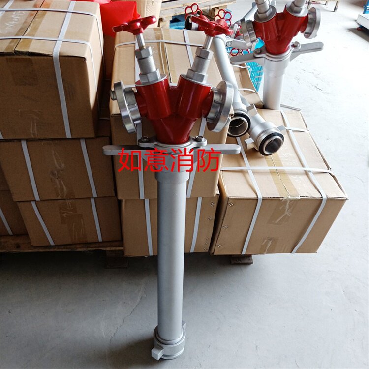 Spiral-type dioxide water frame firefighting button type fast dual water gate valve segment