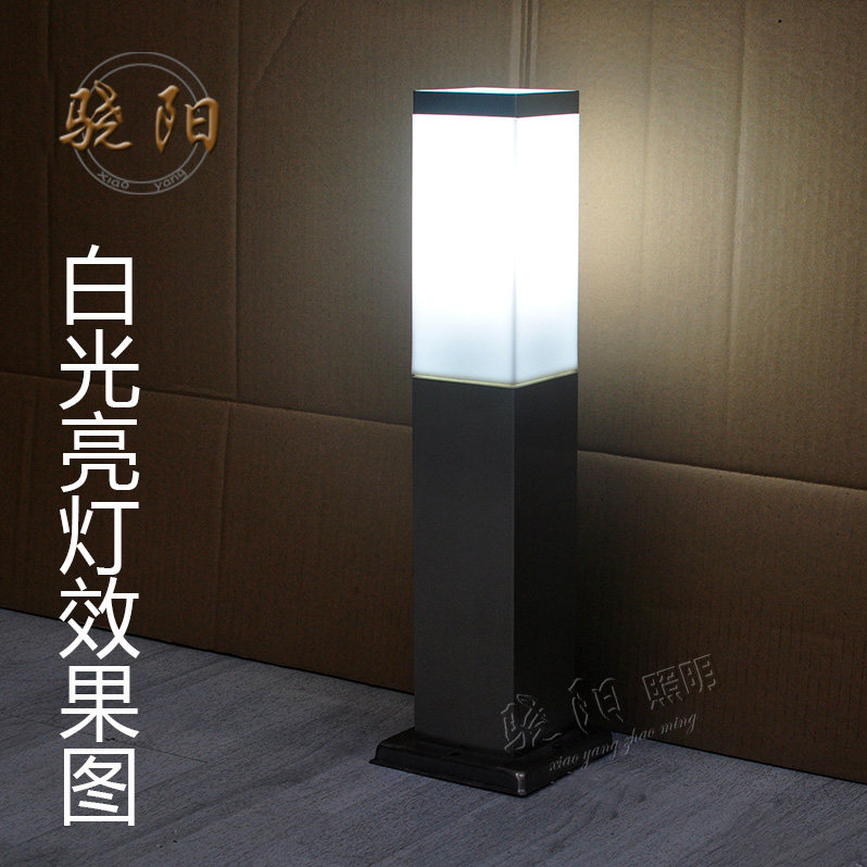 Waterproof Square Grass Terrace Lamp Outdoor Light Led Garden Light Modern Minima Stainless Steel Meadow Buried Lamp Property Community Light