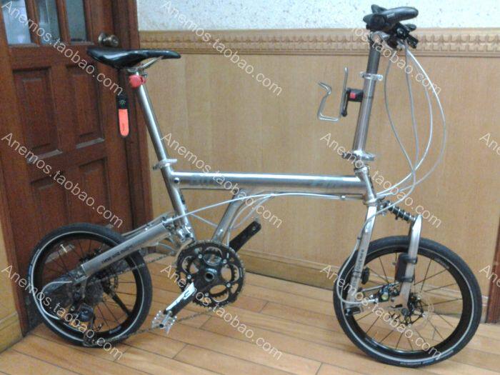 Beijing President Cycling Titanium Birdy Titanium Birdy Collection Edition 20 Speed Titanium Alloy Bird Car Showcase