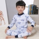 Bộ đồ chơi trẻ em Qiuyi Qiuku 100% Cotton bé gái Đồ lót bé trai Big Boy Boy Đồ ngủ Cotton đồ cho bé trai