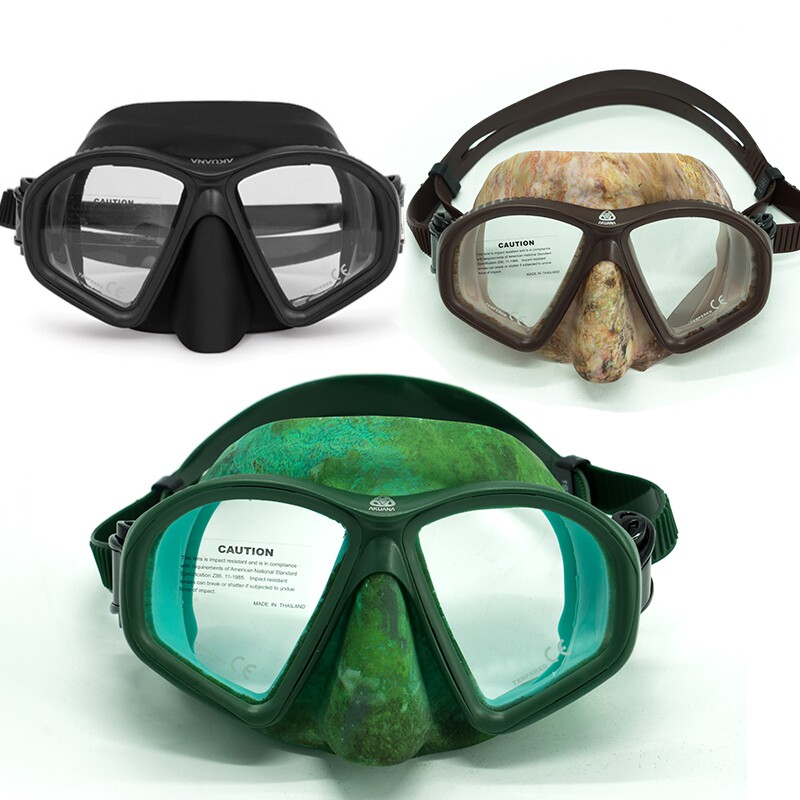 AKUANA NATO2 MASK Diving Mirror Free Diving Mirror Free Subfishing Hunting Mirror Deep Dive