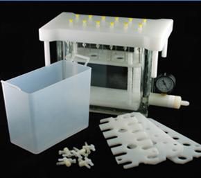 Mediwax 24 pipe solid phase extraction device Mediwax 24 pipe solid phase extraction plant