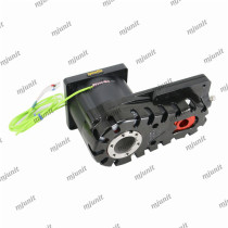 MJ90 precision positioning hollow rotary platform electric turntable turntable with 86 stepper motor 750w servo