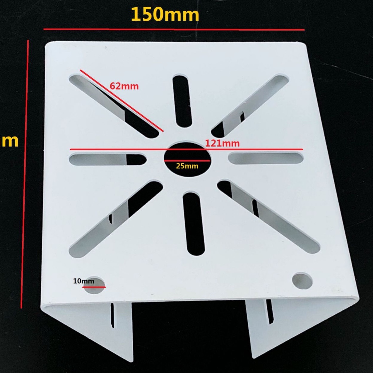 Holding column bracket Hoop Bracket Standing Pole Camera Bracket Monitoring Ball Machine Bracket Wire Rod Holding Hoop Bracket