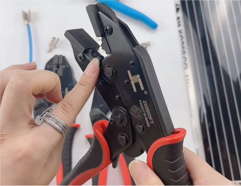 Graphene Electric Heating Film Carbon Crystal Floor Heating Special Wiring Pliers Connection Clamp Crimping Pliers Terminal Crimping Pliers