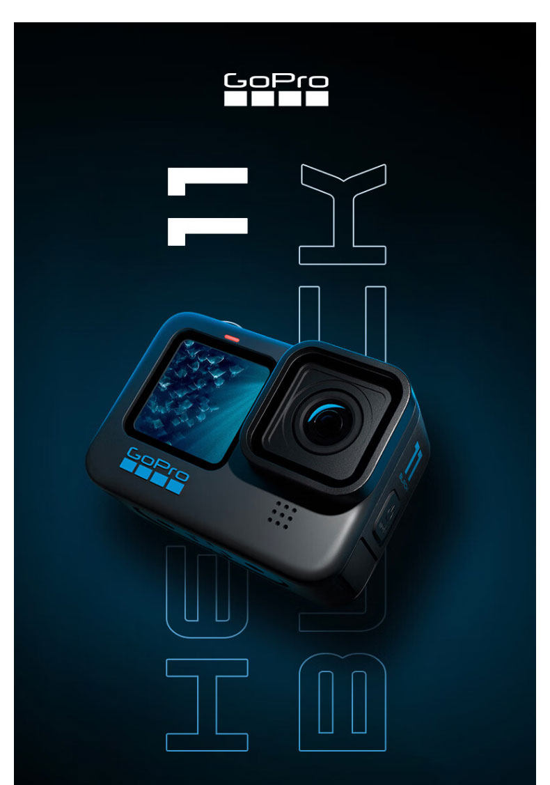 GoPro HERO11/12/10 движение камера дайвинг верховая езда Запись 5K видео Стабирная собака 11 путешествие живая 