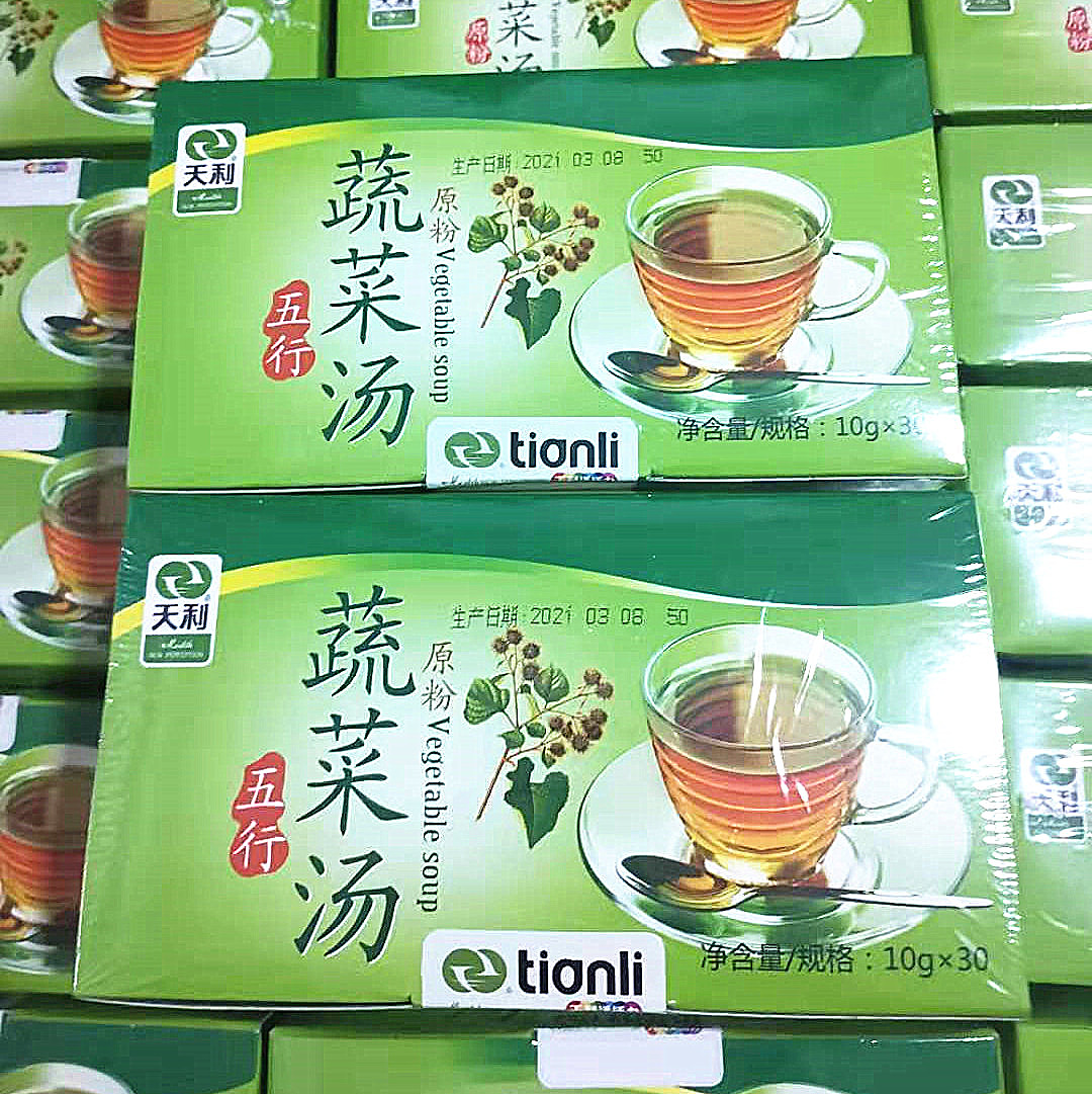 Xuzhou Tianli Five rows of vegetables soup Organic instant powder Instant Powder Rind Powder Rind drinks Type 300 gr 30 30 packets 10 gr