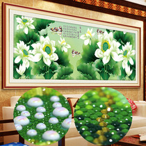 2022 Diamond Painting 2021 New Full Drilling Living Room Hundreds Of Years Good Ho Ho Cross Embroidered Dot Stick Brick Crystal Handmade