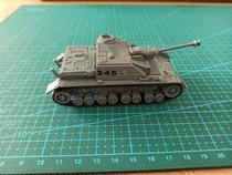 Promotional finished product 1:72 tank model German No 4 assault gun gray green send soldiers