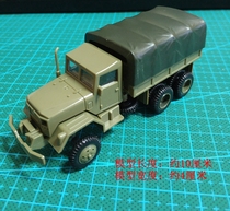 Finished product 1:72 military vehicle model US M35 military transport truck full 50