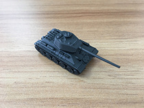 Finished 1:144 Mini Sandbox Model World War II Soviet T-34 85 Medium Tank Full 50