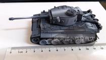  Finished product 1:72 tank model World War II German Tiger heavy tank gray green send soldiers