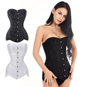 Palace corset thép thêm đoạn dài và dài với một 胯 胯 身上 身上 束 - Corset