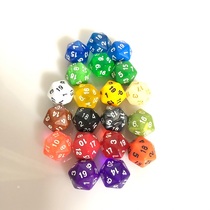 Twenty-20-sided sieve dice color life counter Po Ke Min magic card damage indicator