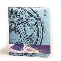 TW 4 grid four-grid goddess card book Portable loose-leaf two-hole Eighth Anniversary Commemorative Edition collection book