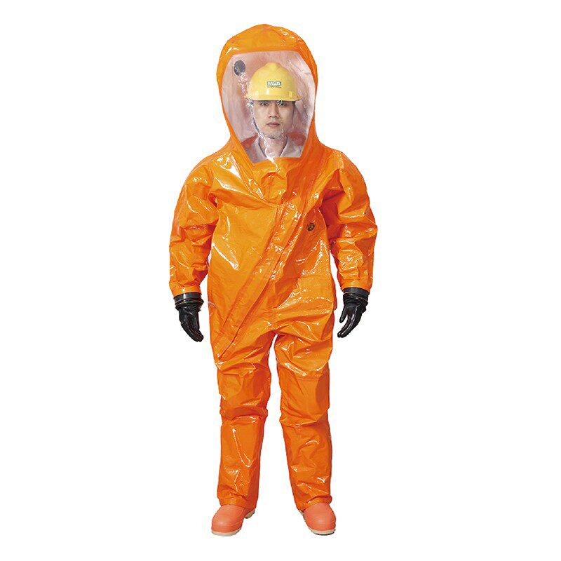 Masisan CPS 900 A - class air density anti - chemical suit with air absorber using protective gloves for adults