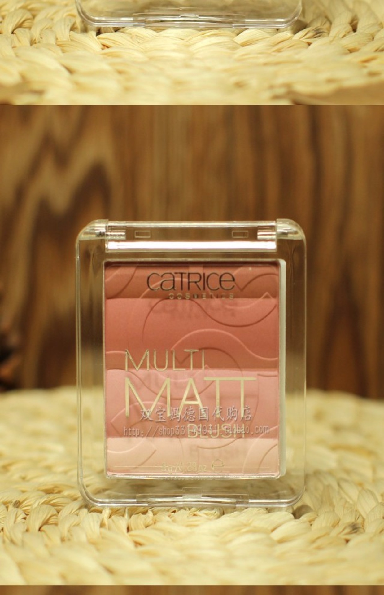 Spot Đức catrice đầy màu sắc gradient phấn hồng tinh tế mờ mới 8g - Blush / Cochineal phấn má hồng màu cam đất