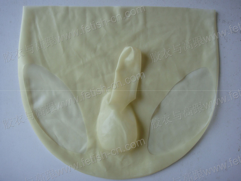 One-Piece Latex Clothing, High-Waisted Latex Shorts, Domestically Produced, Low Price