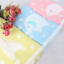 Wooden wood source one wide towel cotton towel cotton towel face towel single-sided gauze new three-color towel