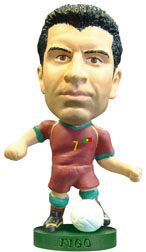Prostars football star doll Figo Portugal 2006 World Cup