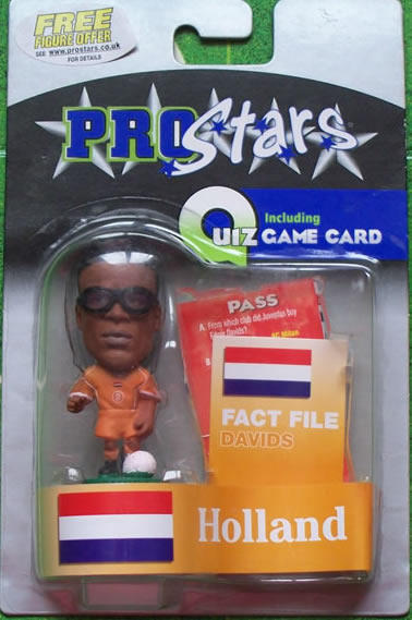 Prostars Soccer Star Doll Doll Davis Dutch Team 2004 European Cup