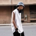Mùa hè hip-hop chia nhỏ thể thao áo thun không tay cotton áo thun nam thủy triều thương hiệu cá tính xu hướng vest thể dục - Áo vest cotton áo ba lổ Áo vest cotton