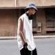Mùa hè hip-hop chia nhỏ thể thao áo thun không tay cotton áo thun nam thủy triều thương hiệu cá tính xu hướng vest thể dục - Áo vest cotton áo ba lổ