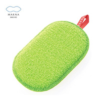 Japanese marna dishwashing sponge wipe kitchen cutlery clean sponge wipe double face and finish