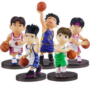 [GD Manwan Club] Slam Dunk Master Xiandao Afu Fujima Kiyota Q phiên bản figure figure figure búp bê đồ trang trí - Capsule Đồ chơi / Búp bê / BJD / Đồ chơi binh sĩ