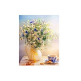 Маленький Daisy Cross Stitch 2025 Новый вышиваемая вышивка.