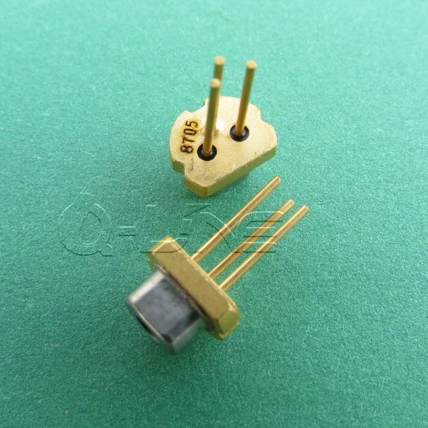 Imported high quality 10mW 650nm red light laser diode Red Laser diode with cut corners