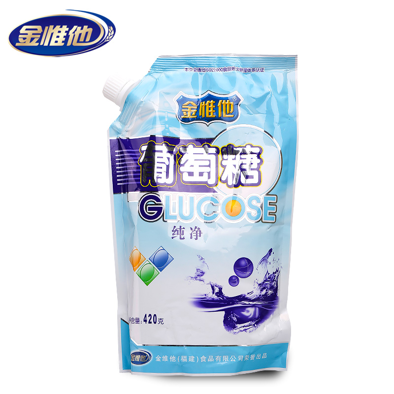 420g Pure Glucose Powder Flush Bagged Adult Children Supplement Energy Sports Fitness Plateau Reaction Hypoglycemia