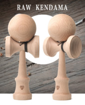 赢家剑玉山毛榉木 Raw 粗糙大摩擦力幽灵款专业竞技KENDAMA